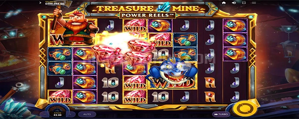 เกมสล็อต Treasure Mine Power Reels